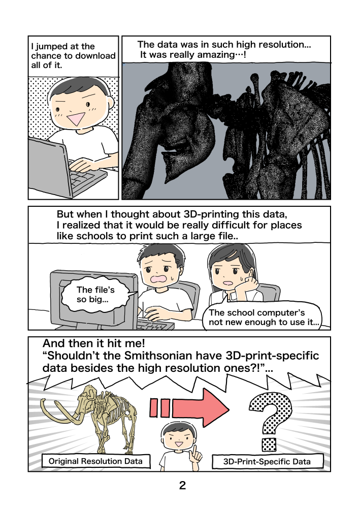 Mammoth manga page 2