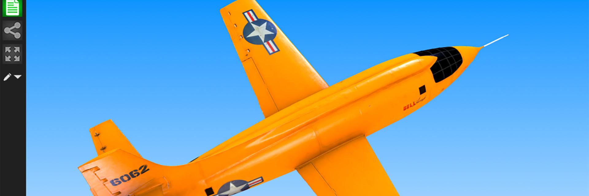 Bell X-1 in 3D